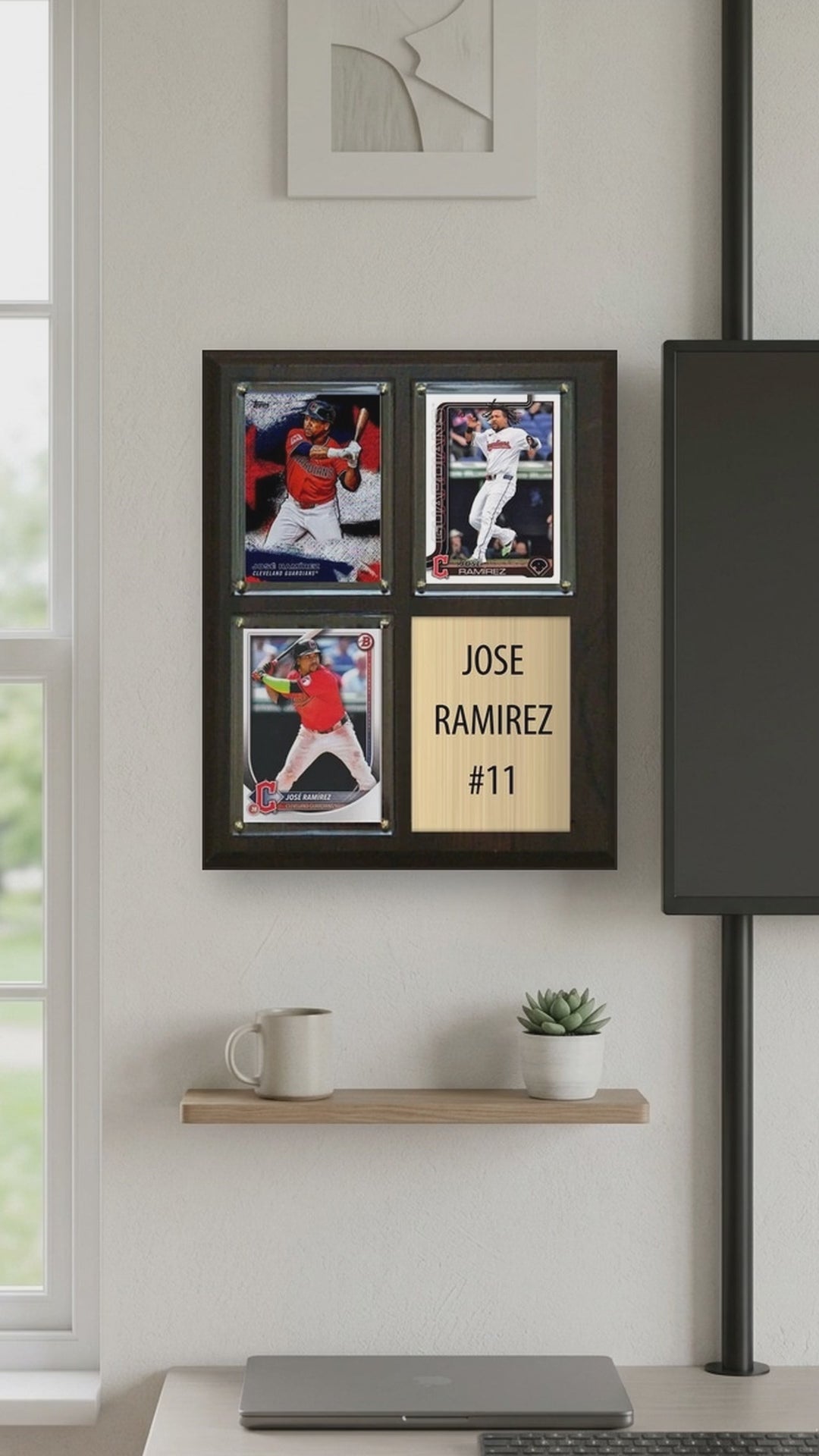 Jose Ramirez plaque video - vertical 9x16