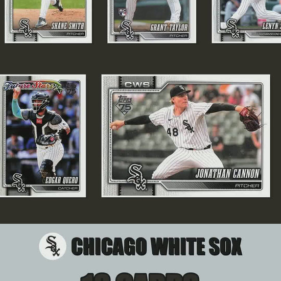 Chicago White Sox 2026 Topps Series 1 & 2 team set reel
