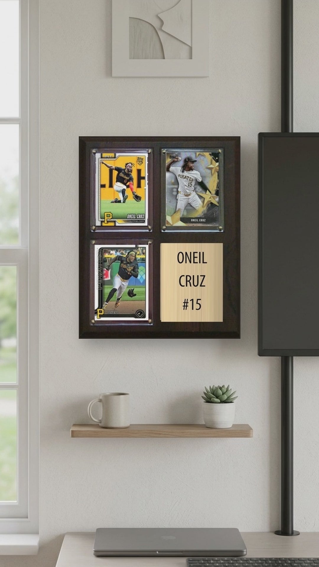 Oneil Cruz plaque video - vertical 9x16
