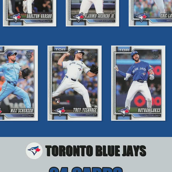 Toronto Blue Jays 2026 Topps Series 1 & 2 team set reel