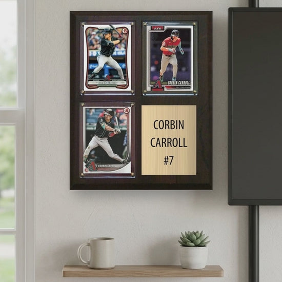 Corbin Carroll plaque video - vertical 9x16