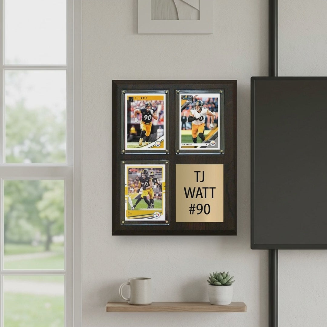 TJ Watt plaque video - square 1x1