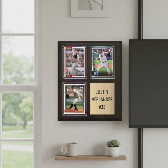 Justin Verlander plaque video - square 1x1