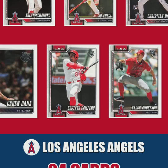 Los Angeles Angels 2026 Topps Series 1 & 2 team set reel