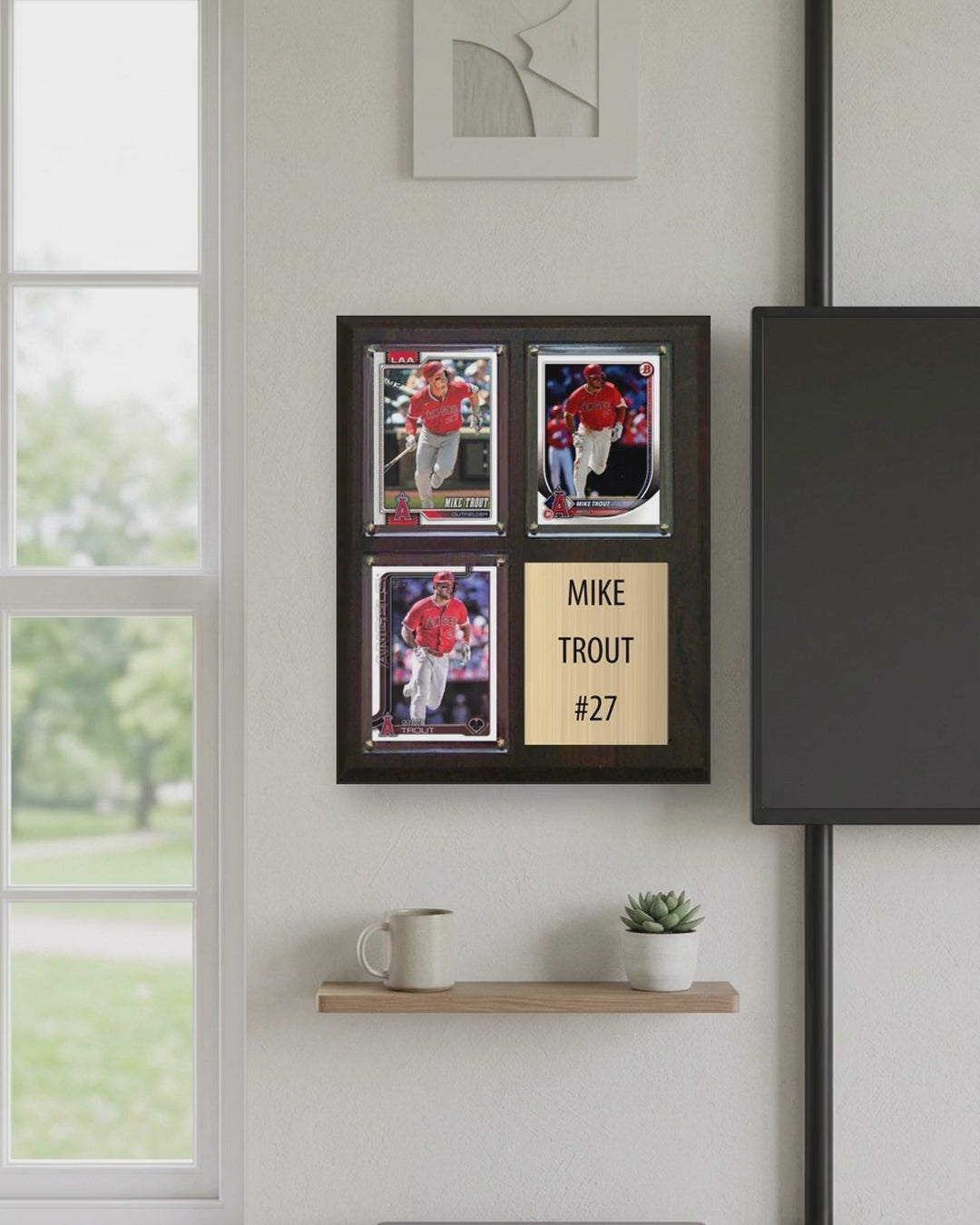 Mike Trout plaque video - feed 4x5