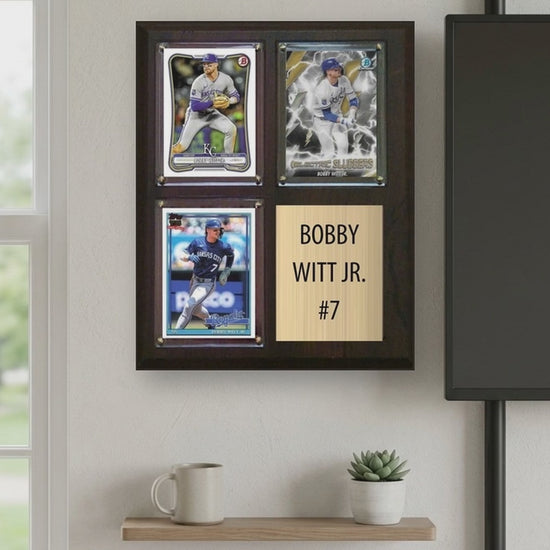 Bobby Witt Jr. plaque video - vertical 9x16