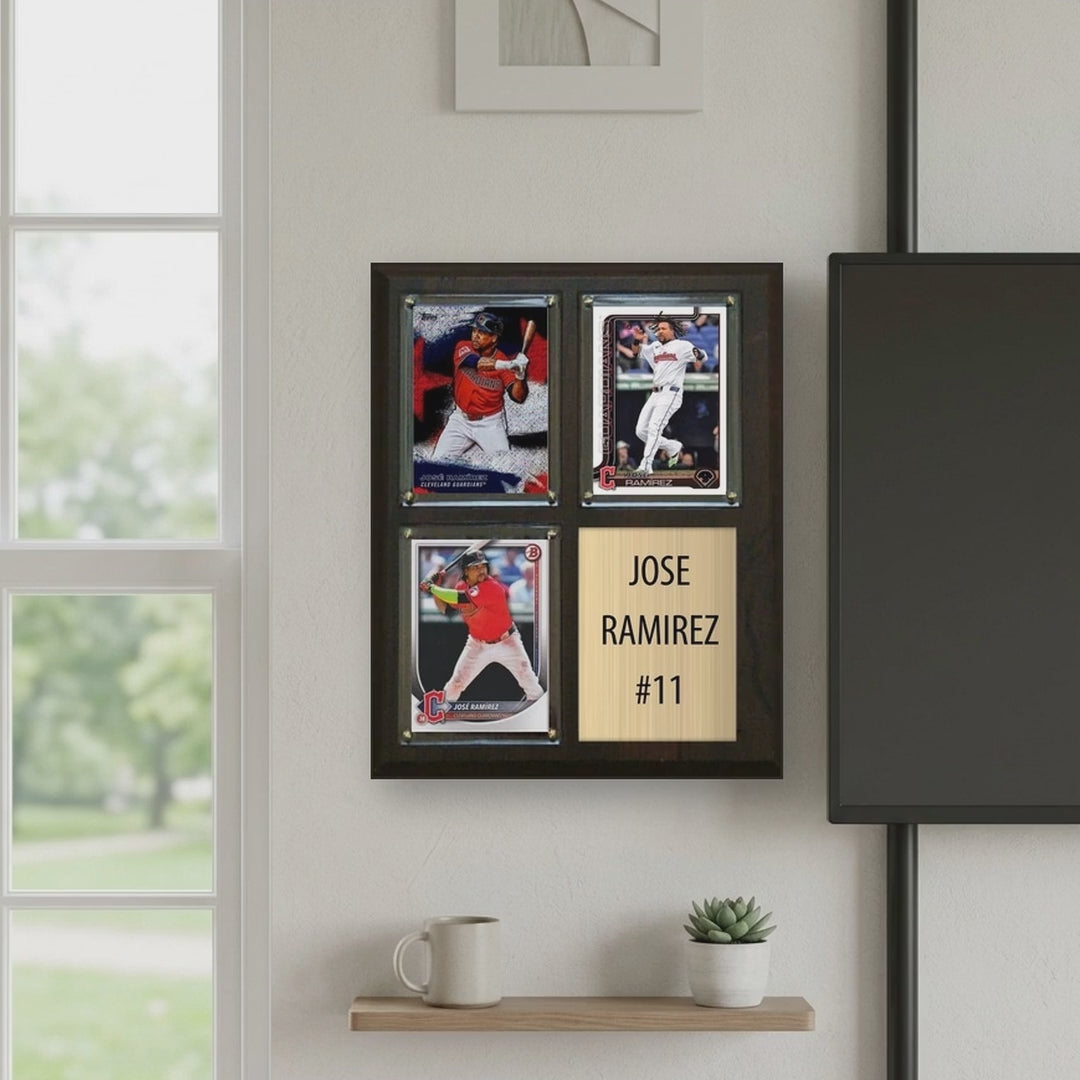 Jose Ramirez plaque video - square 1x1