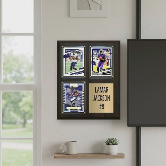 Lamar Jackson plaque video - square 1x1