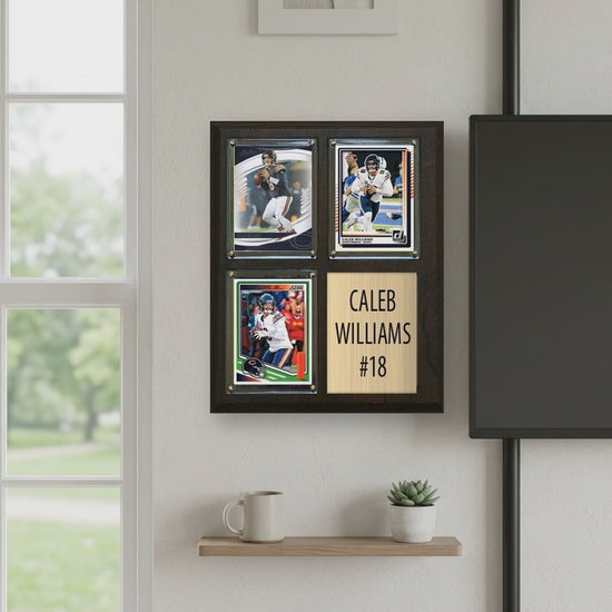 Caleb Williams plaque video - feed 4x5