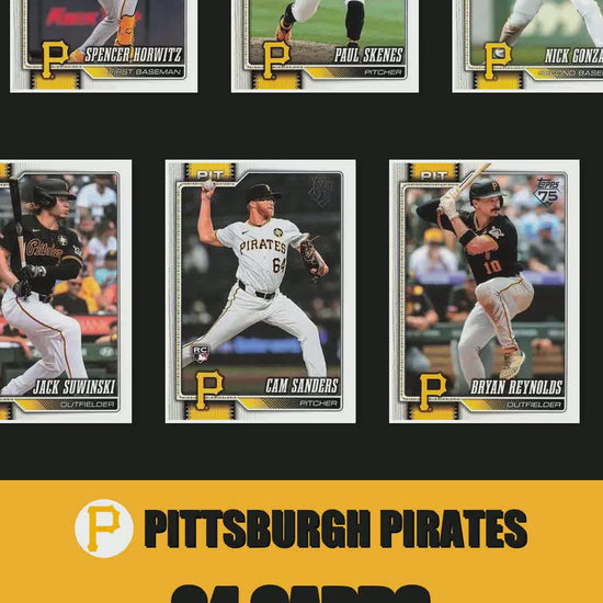 Pittsburgh Pirates 2026 Topps Series 1 & 2 team set reel