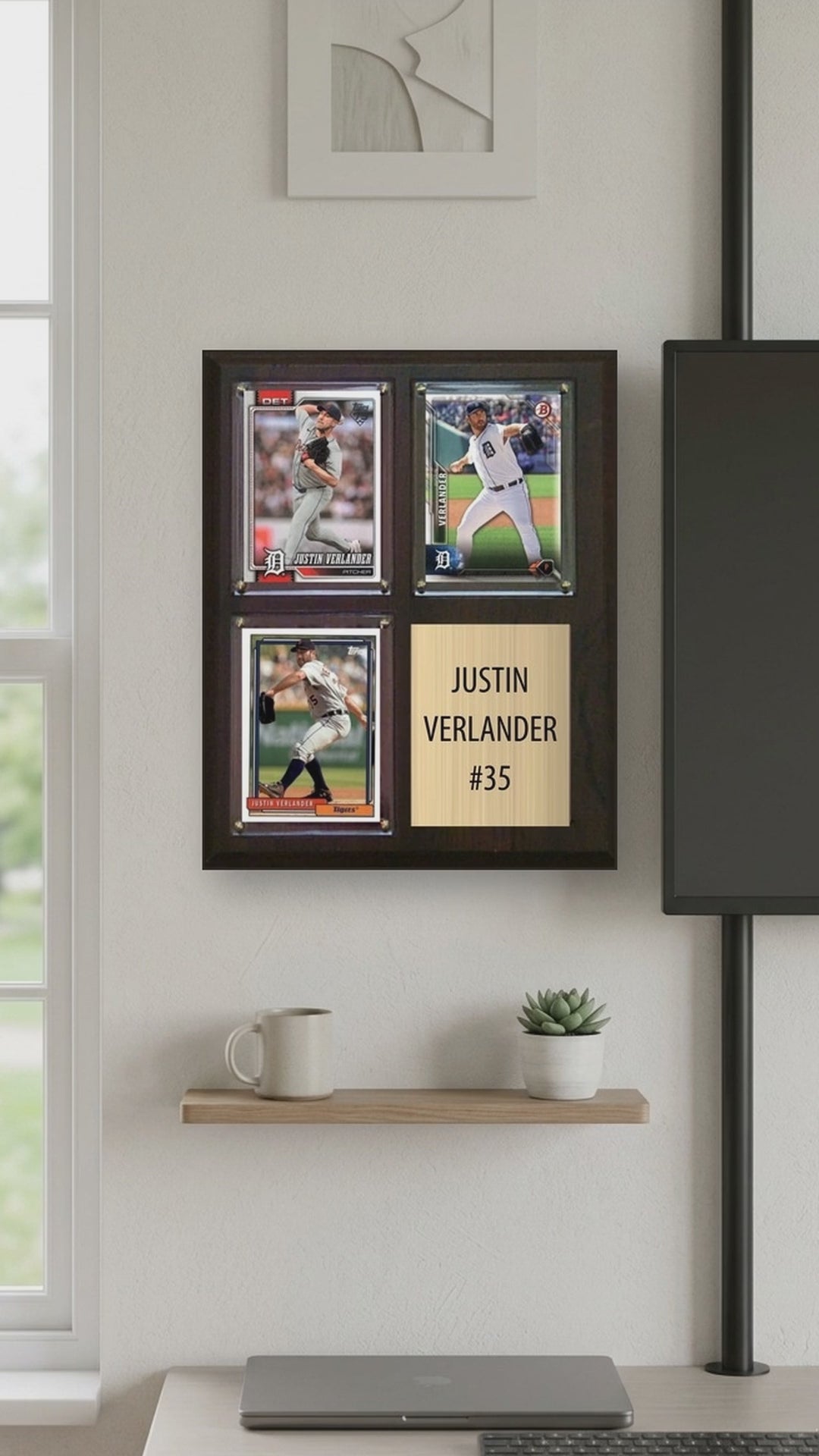 Justin Verlander plaque video - vertical 9x16