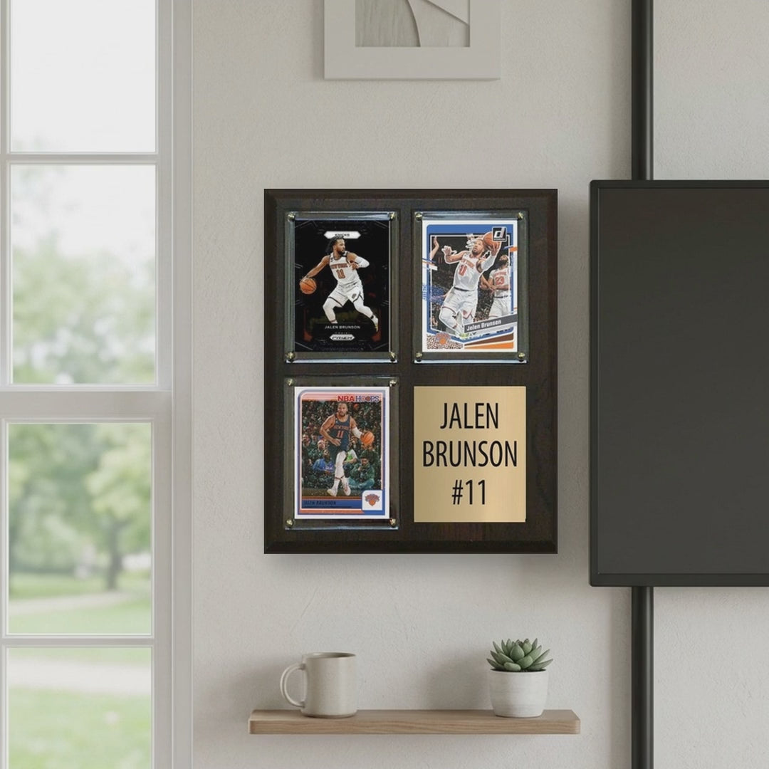 Jalen Brunson plaque video - square 1x1