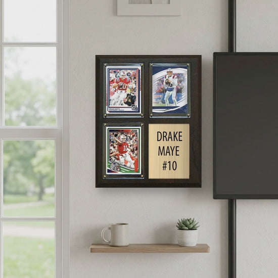 Drake Maye plaque video - feed 4x5