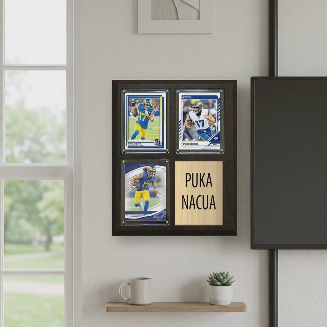Puka Nacua plaque video - square 1x1