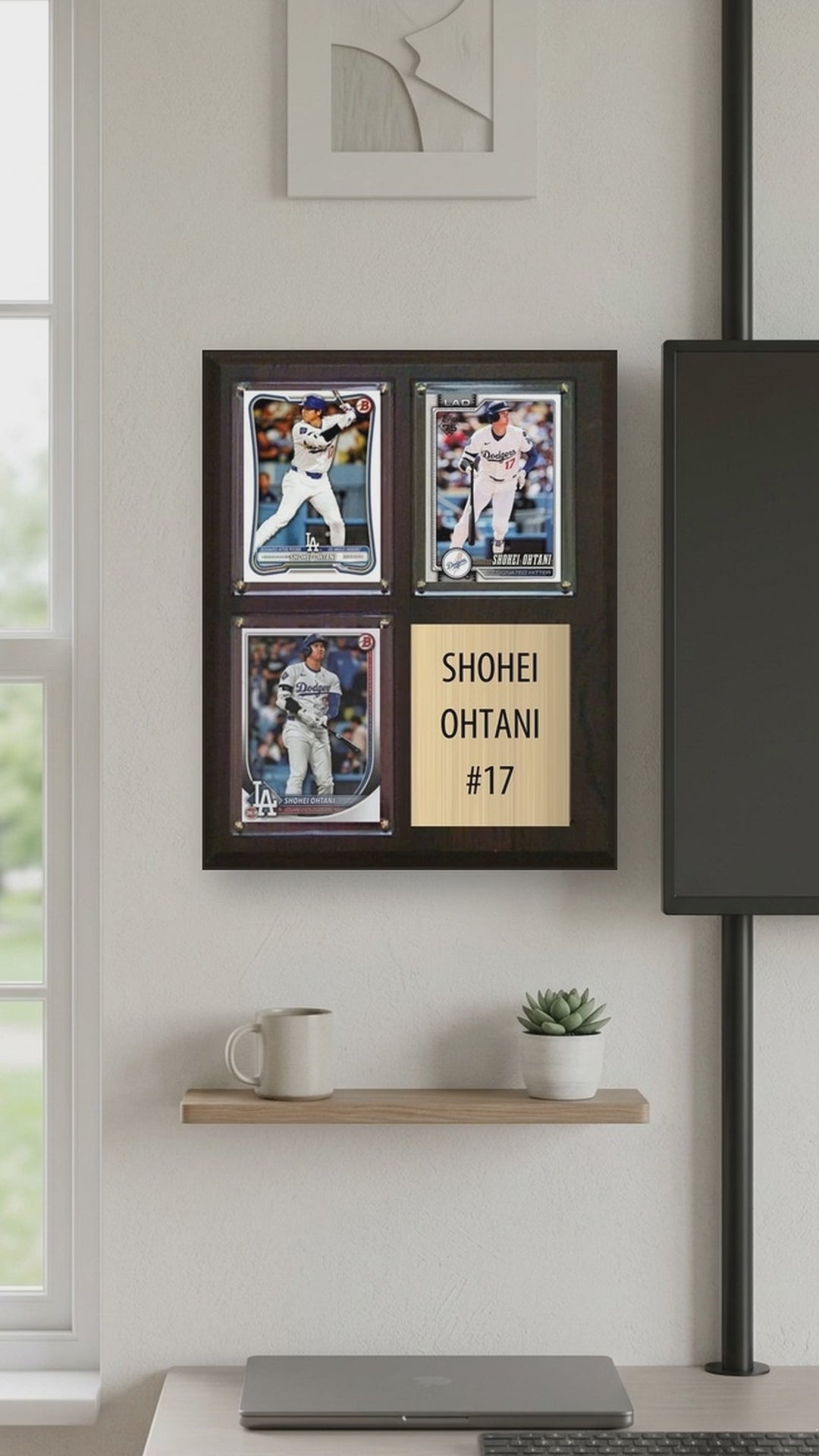 Shohei Ohtani plaque video - vertical 9x16