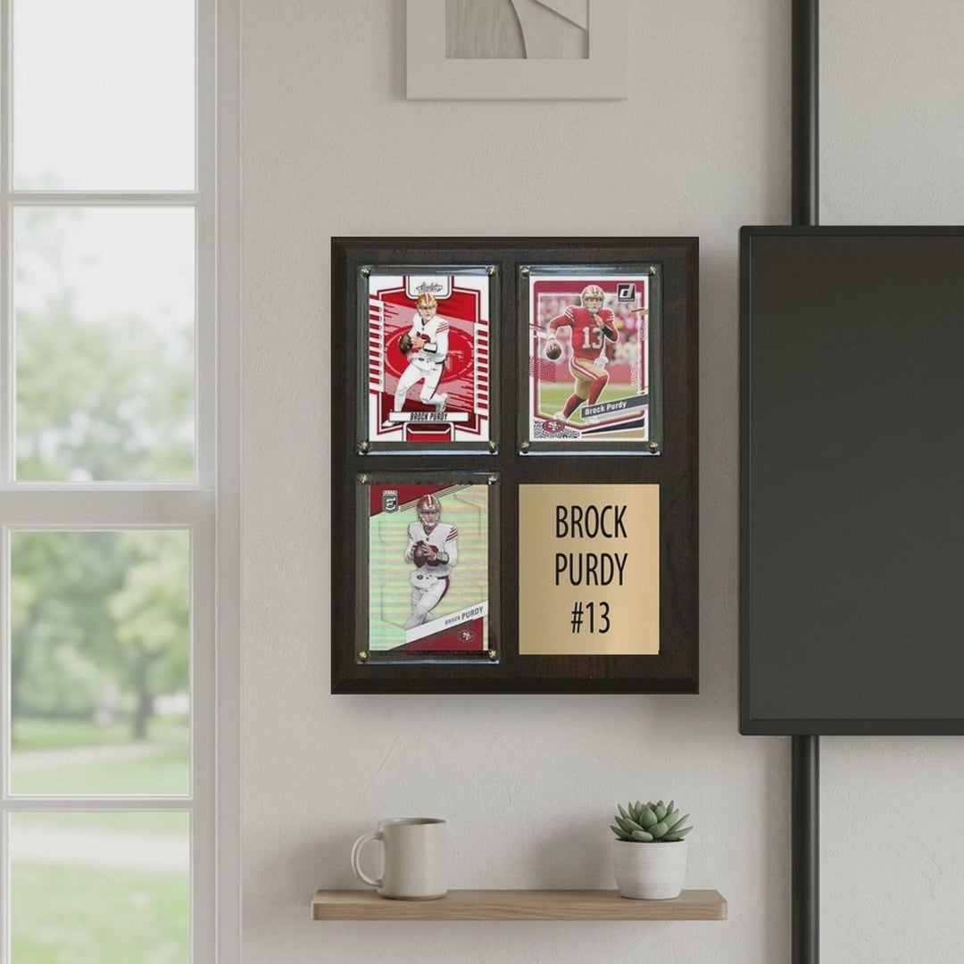 Brock Purdy plaque video - square 1x1