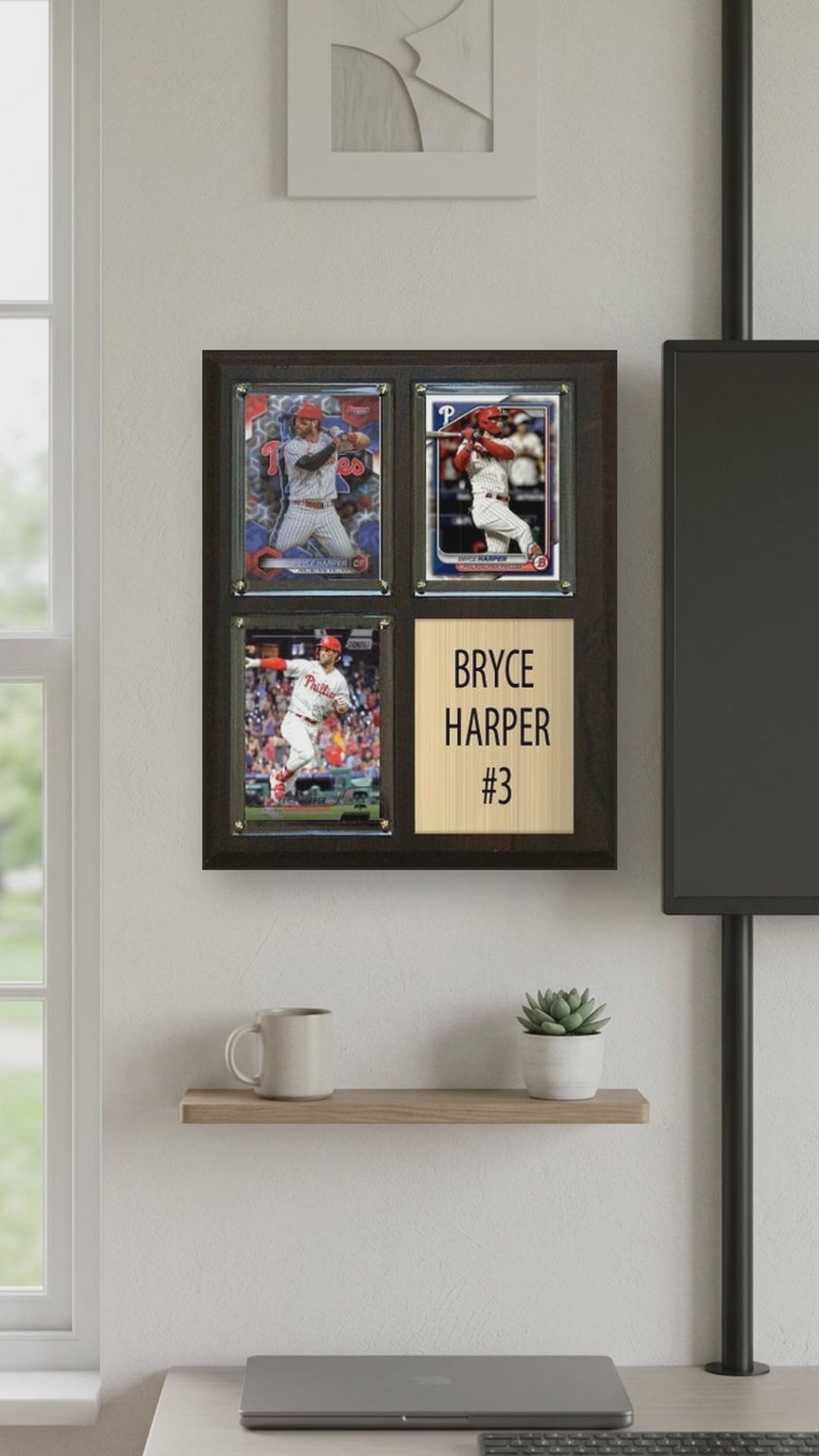 Bryce Harper plaque video - vertical 9x16