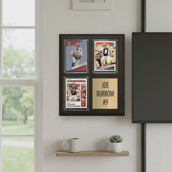 Joe Burrow plaque video - feed 4x5