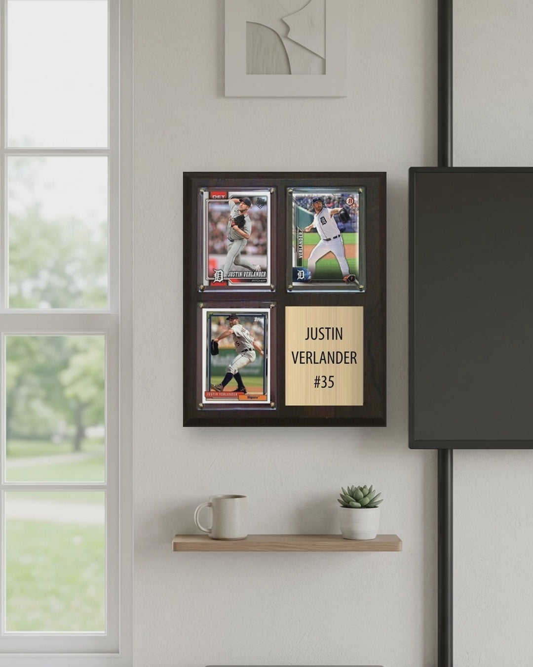 Justin Verlander plaque video - feed 4x5