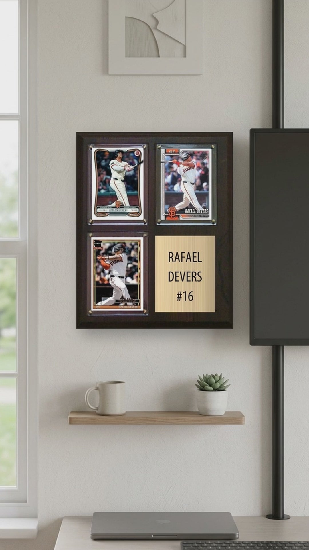 Rafael Devers plaque video - vertical 9x16