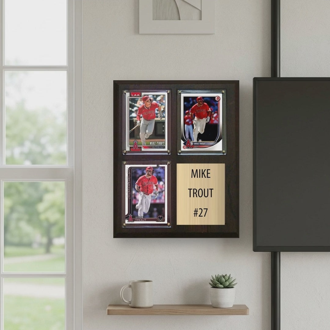 Mike Trout plaque video - square 1x1