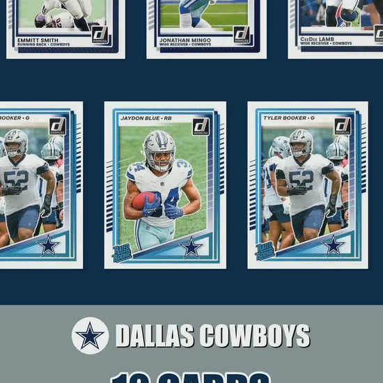 Dallas Cowboys 2025 Donruss factory-sealed team set reel