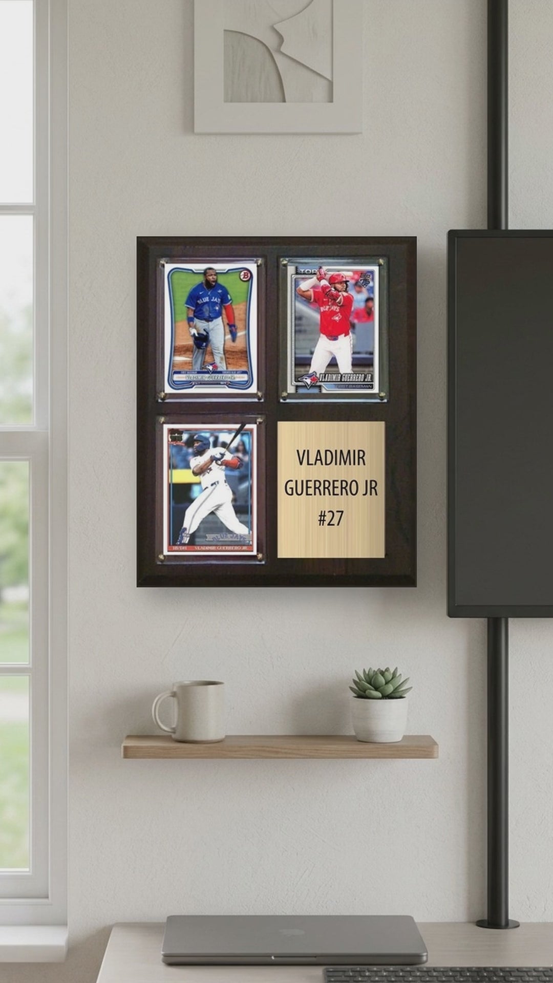 Vladimir Guerrero Jr. plaque video - vertical 9x16