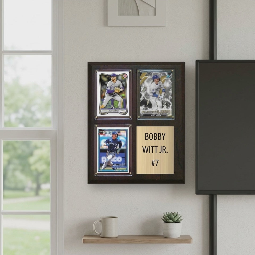 Bobby Witt Jr. plaque video - square 1x1
