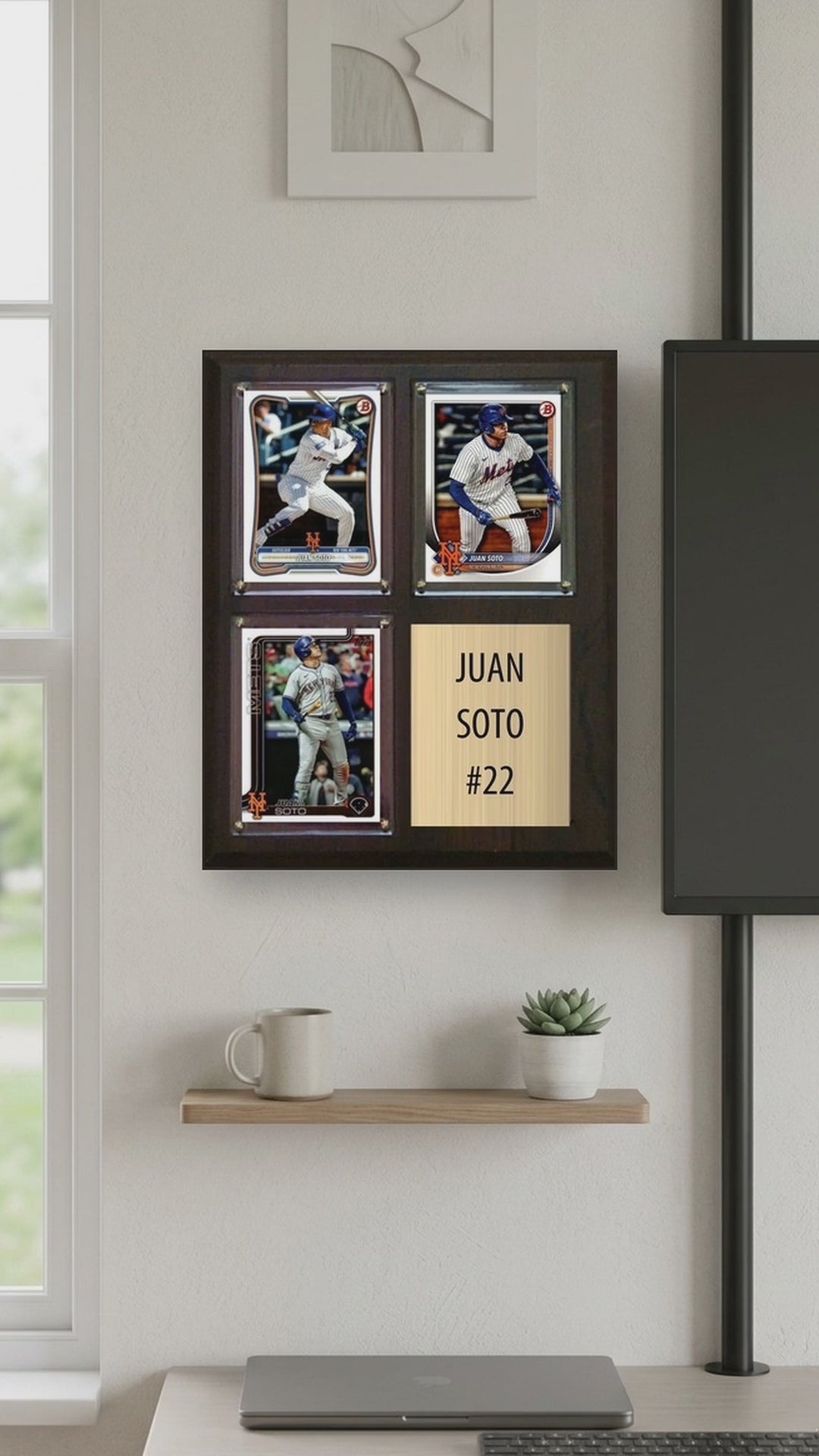 Juan Soto plaque video - vertical 9x16