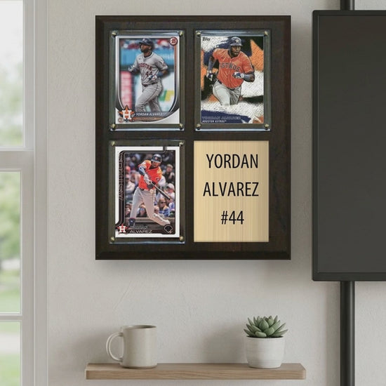 Yordan Alvarez plaque video - vertical 9x16
