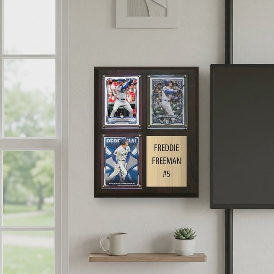 Freddie Freeman plaque video - square 1x1