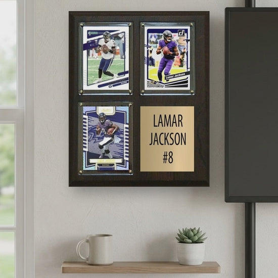 Lamar Jackson plaque video - vertical 9x16