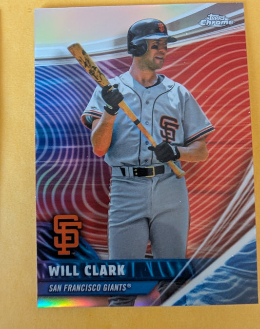 2026 Topps Chrome Rivals Will Clark #RVA-9