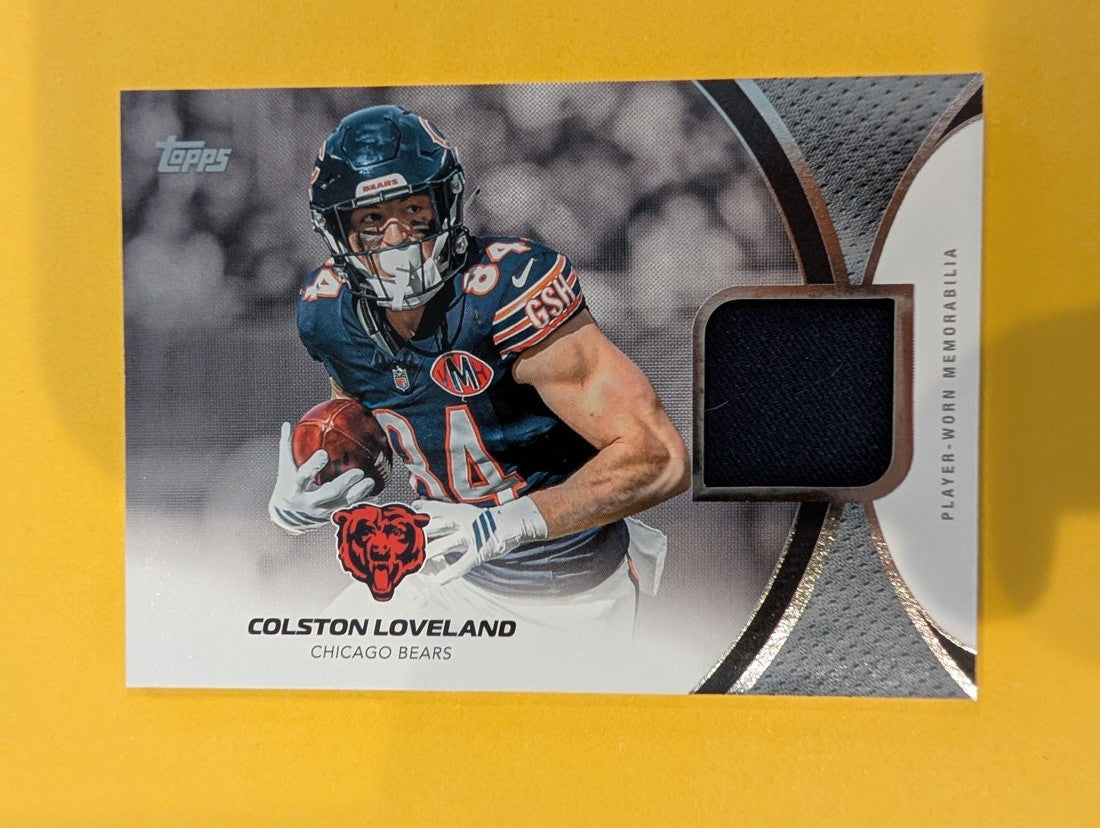 Colston Loveland NFL Material Cards 2026 Topps Football