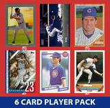 Ryne Sandberg Chicago Cubs 6 Card Legend Pack 2025 2024 2023 Topps Bowman
