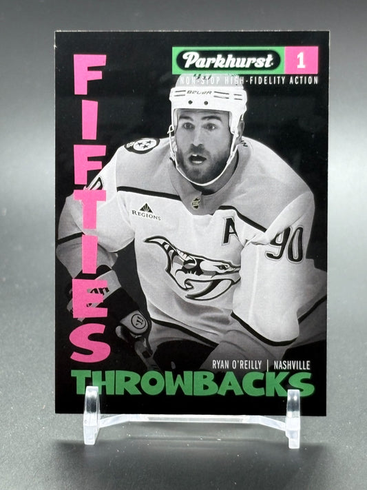 2025-26 Upper Deck Parkhurst Fifties Throwbacks Ryan O'Reilly #FT-12
