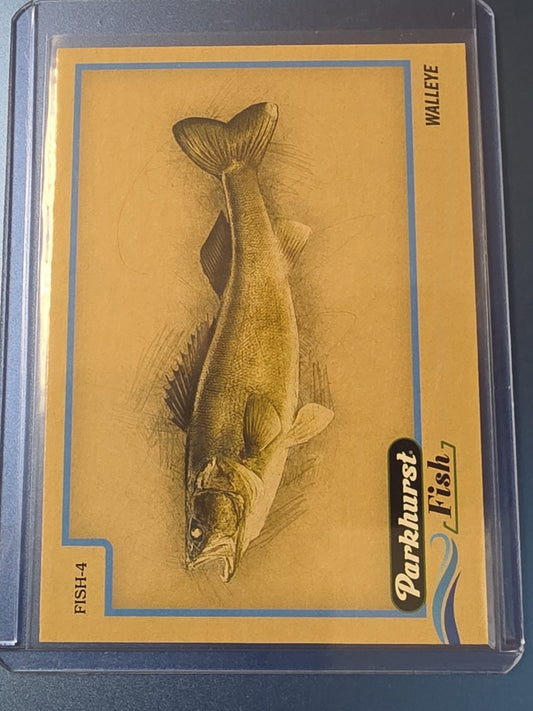 2025-26 Upper Deck Parkhurst Fish Walleye #FISH-4