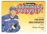 2025-26 Upper Deck Parkhurst Prominent Prospects Dalibor Dvorsky #PP-13