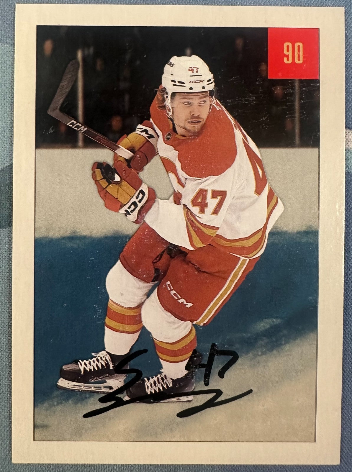 2025-26 Upper Deck Parkhurst 1954-55 Retros Connor Zary #90 - Calgary Flames