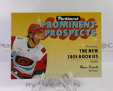 2025-26 UD Parkhurst Prominent Prospects Ryan Suzuki #PP-1 - Carolina Hurricanes