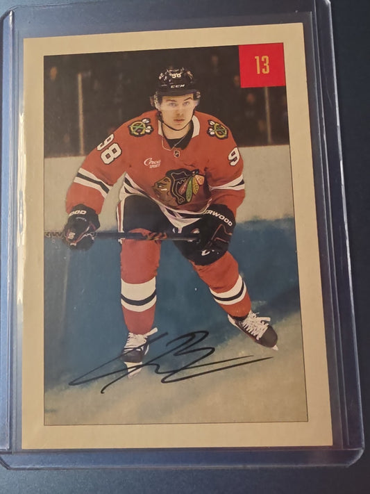 2025-26 UD Parkhurst 1954-55 Retros Connor Bedard #13 - Chicago Blackhawks