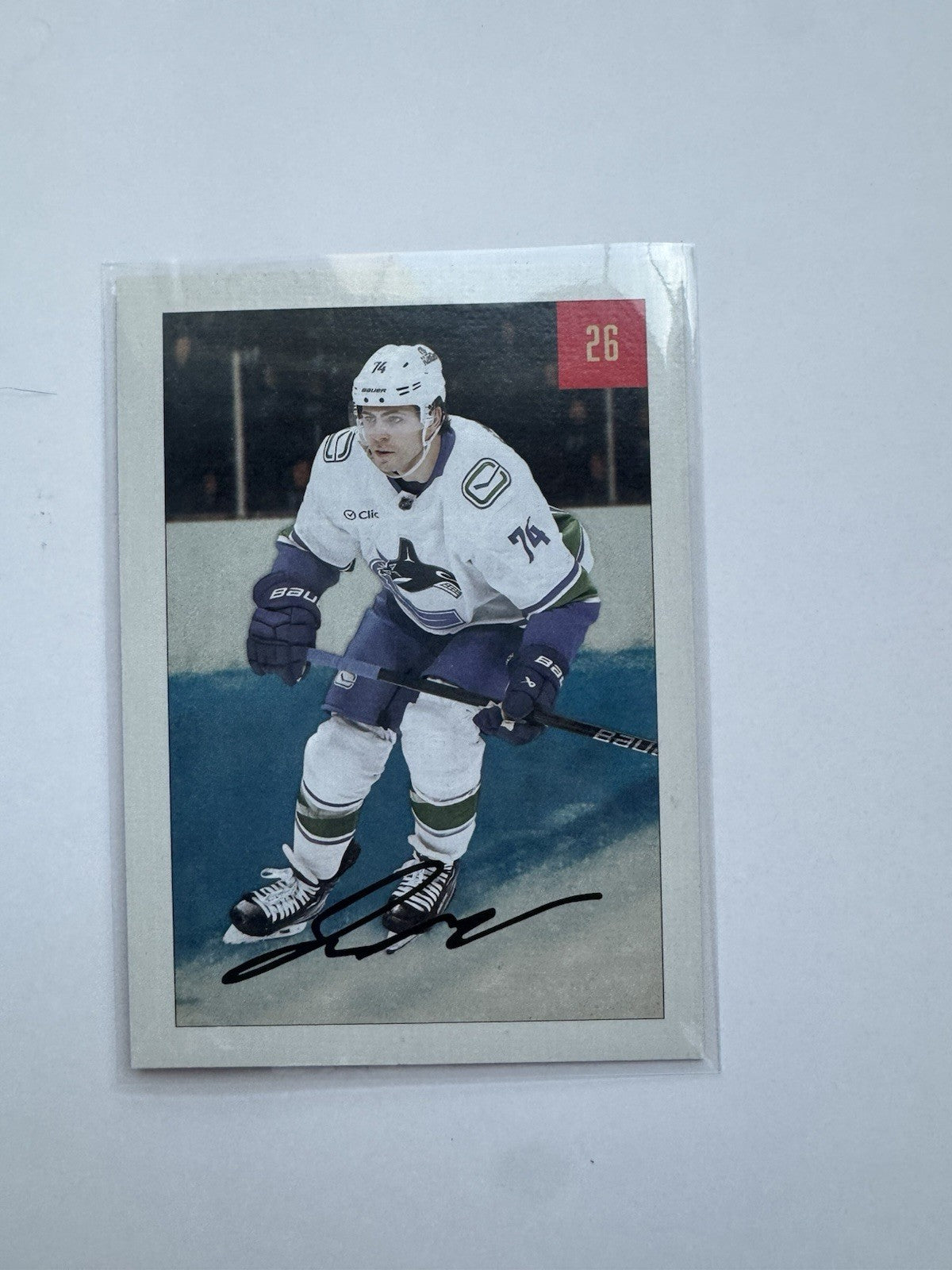 2025-26 Upper Deck Parkhurst 1954-55 Retros Jake DeBrusk #26 - Vancouver Canucks
