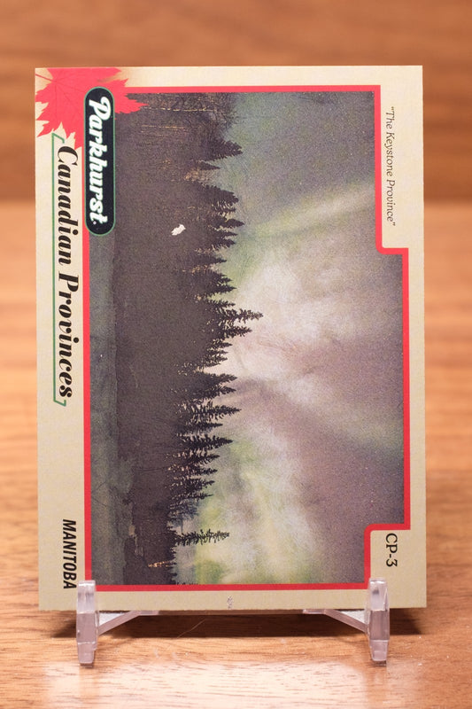 2025-26 Upper Deck Parkhurst Canadian Provinces Manitoba #CP-3
