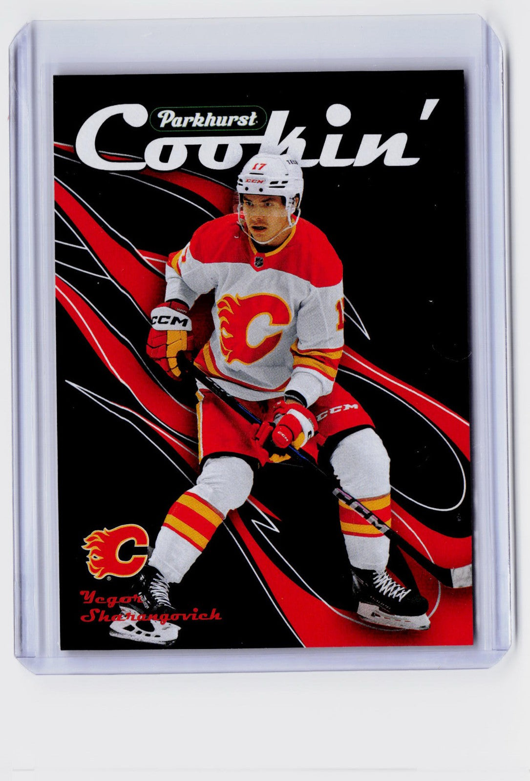 2025-26 Upper Deck Parkhurst Cookin' Yegor Sharangovich #C-3 - Calgary Flames