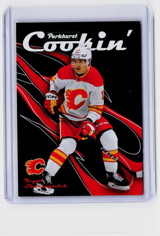 2025-26 Upper Deck Parkhurst Cookin' Yegor Sharangovich #C-3 - Calgary Flames