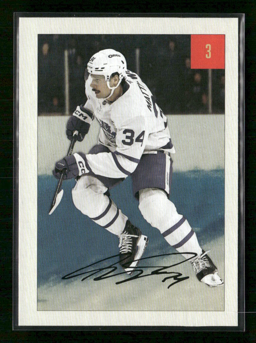 2025-26 UD Parkhurst 1954-55 Retros Auston Matthews #3 - Toronto Maple Leafs