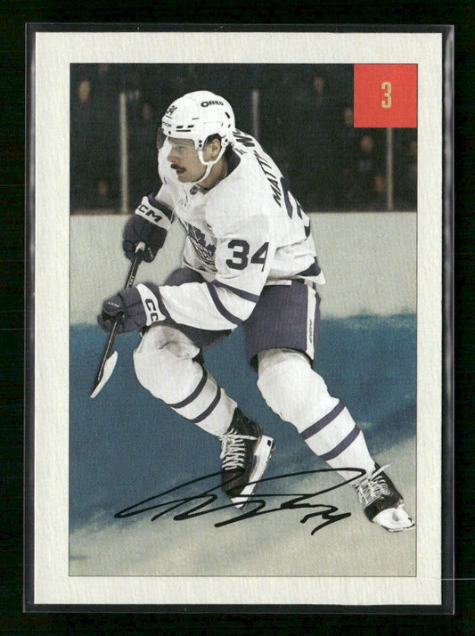 2025-26 UD Parkhurst 1954-55 Retros Auston Matthews #3 - Toronto Maple Leafs