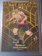 2025-26 Upper Deck Parkhurst Art Deco Ryan Leonard #AD-11 - Washington Capitals
