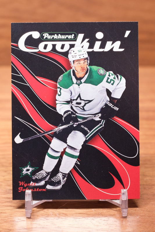 2025-26 Upper Deck Parkhurst Cookin' Wyatt Johnston #C-8 - Dallas Stars