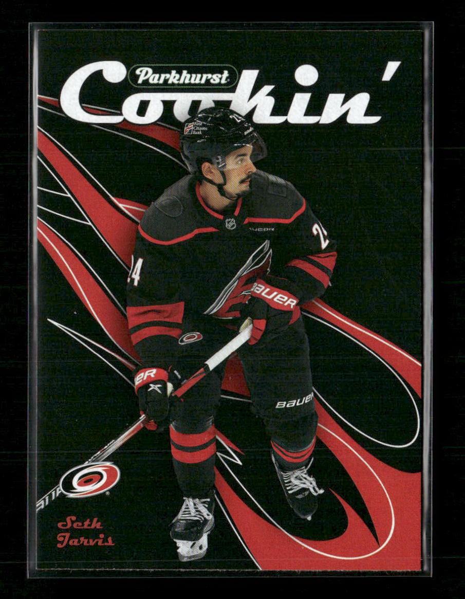 2025-26 Upper Deck Parkhurst Cookin' Seth Jarvis #C-4 - Carolina Hurricanes